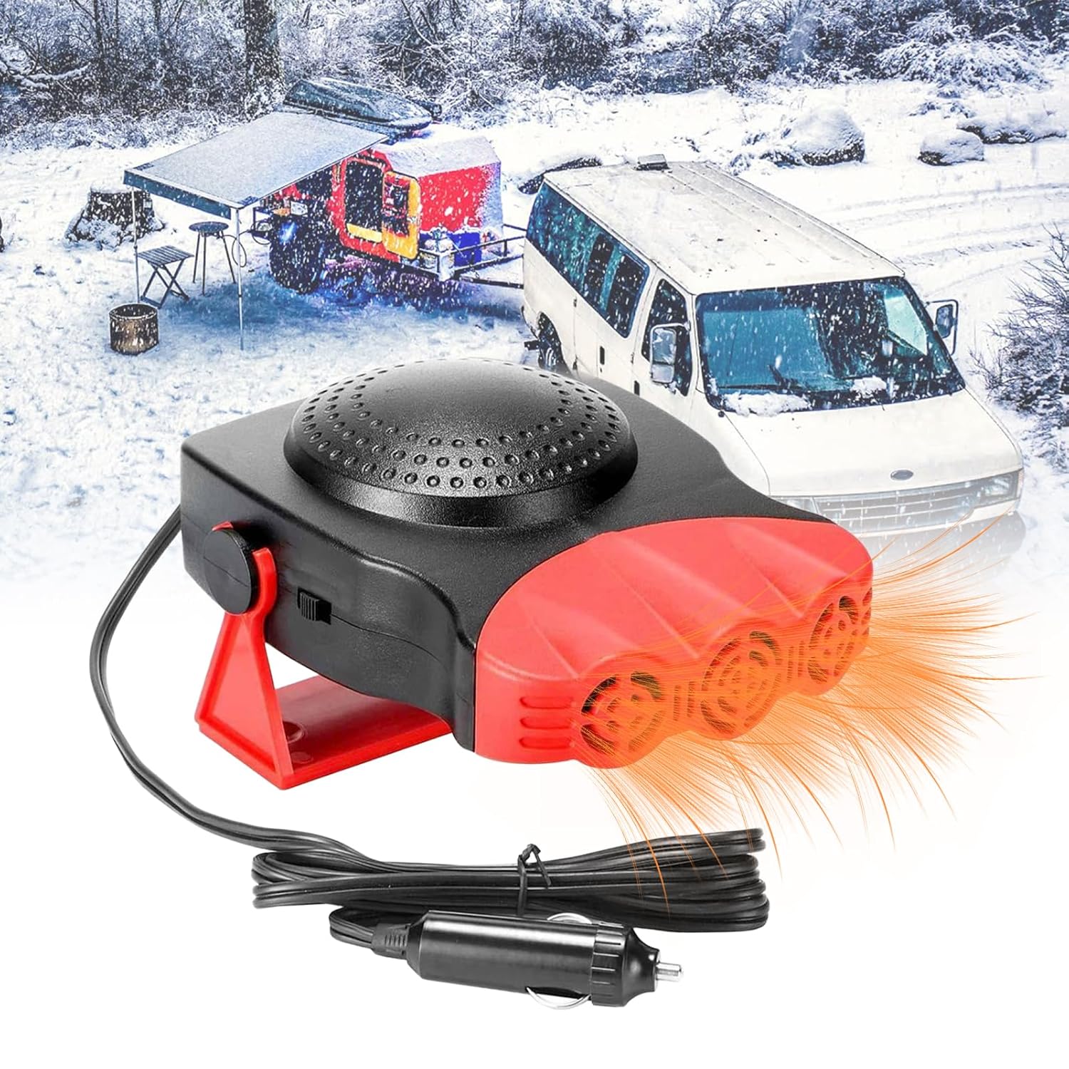 CALEFACTOR PURIFICADOR DE AUTO DE 200WSTS