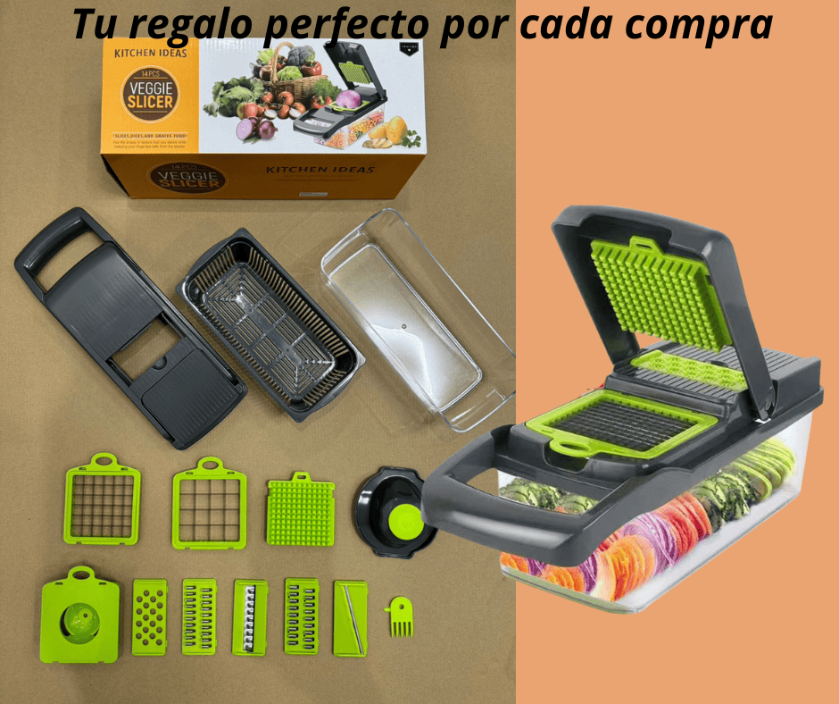 Olla de Loza +🎁 Picador 14 en 1