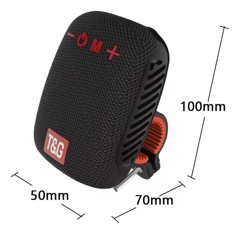 Altavoz Bluetooth Parlante Para Bicicleta T&g - 392 Verde Oscuro