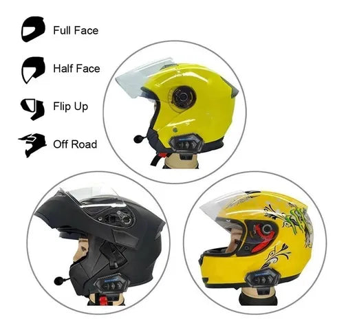 Manos Libres- Bluetooth- Intercomunicador Para Casco Moto