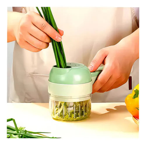 Cortador eléctrico, cortador de verduras, picador, procesador de verduras Pro