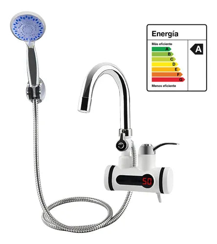 Caño Grifo Eléctrico Calentador De Agua Instantáneo