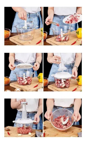 PICADOR DE VERDURAS MANUAL