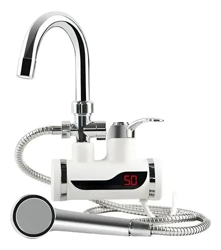Caño Grifo Eléctrico Calentador De Agua Instantáneo