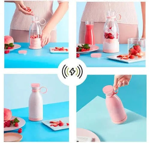 Mini Licuadora Portátil Recargable 6 Cuchillas Inalámbrico