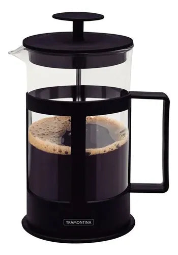 Cafetera Prensa Francesa Tramontina 600ml Negro