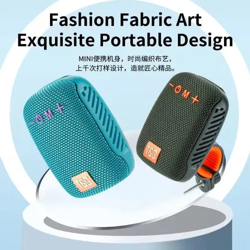 Altavoz Bluetooth Parlante Para Bicicleta T&g - 392 Verde Oscuro