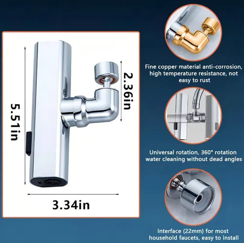 Grifo De Cocina Conector De Cascada Multifuncional Raindance