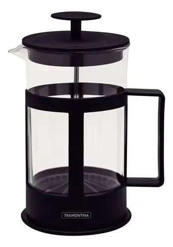 Cafetera Prensa Francesa Tramontina 600ml Negro