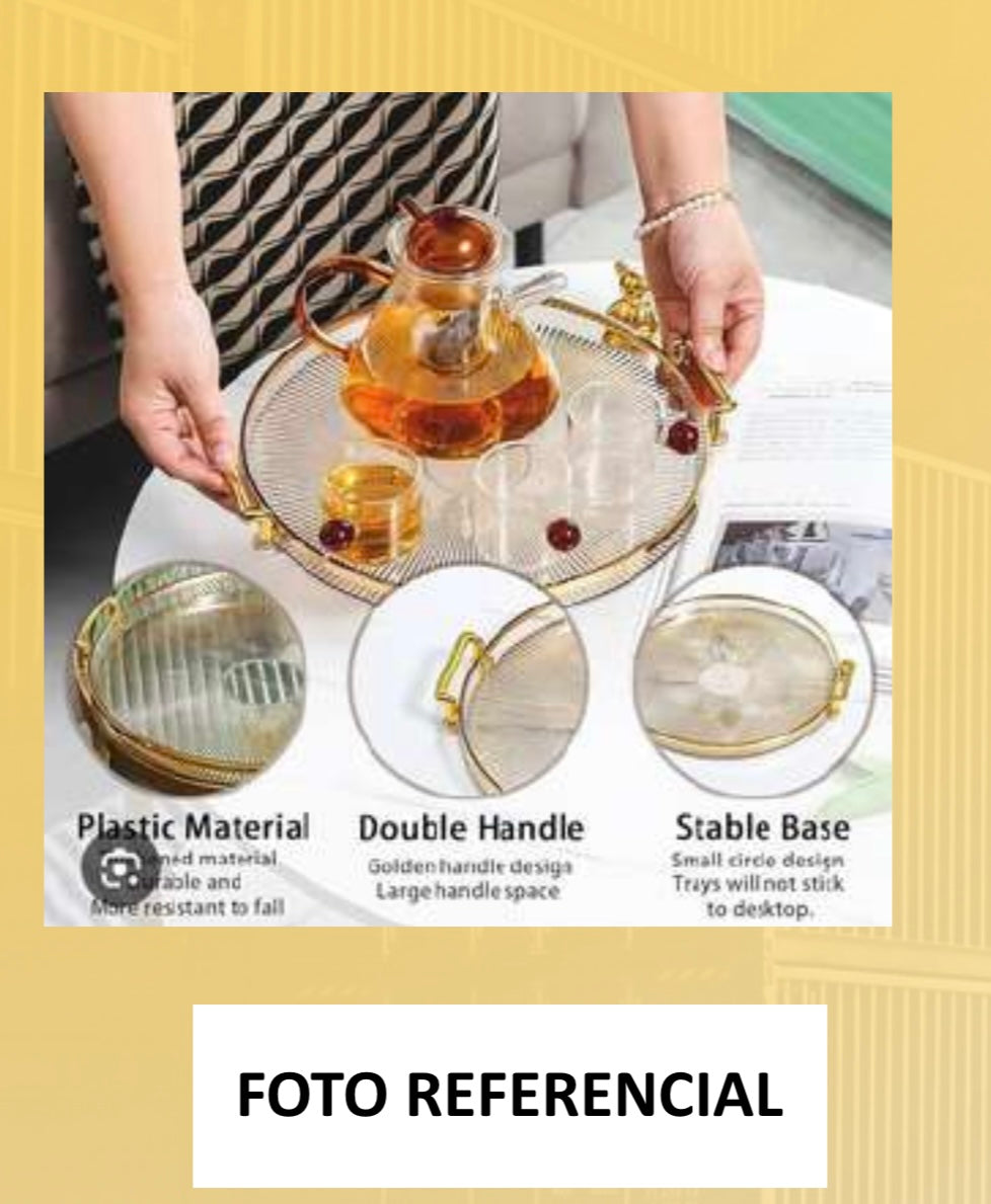 SET DE 3 BANDEJAS CIRCULARES