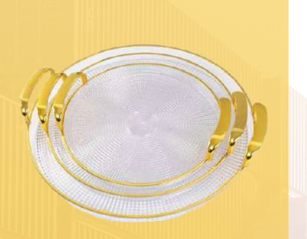 SET DE 3 BANDEJAS CIRCULARES