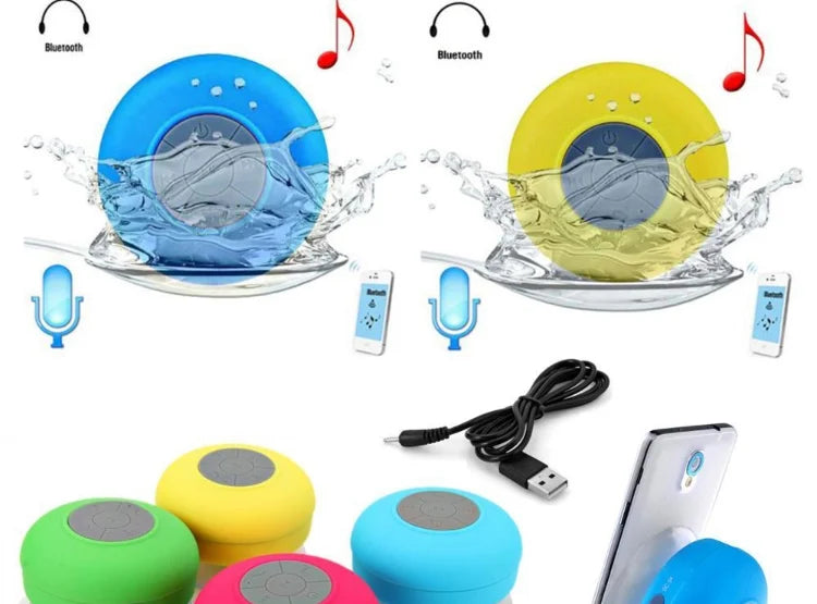 PARLANTE PORTÁTIL CON BLUETHOOTH PARA DUCHA