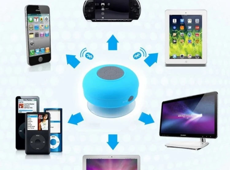 PARLANTE PORTÁTIL CON BLUETHOOTH PARA DUCHA